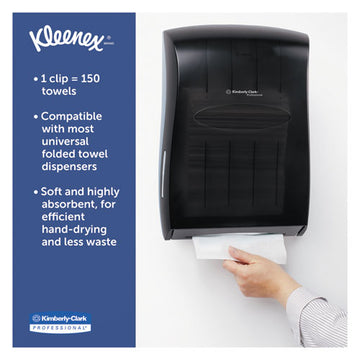 Kleenex® Multi-fold Paper Towels, Convenience, 9 1-5x9 2-5, White, 150-pk, 8 Packs-carton freeshipping - TVN Wholesale
